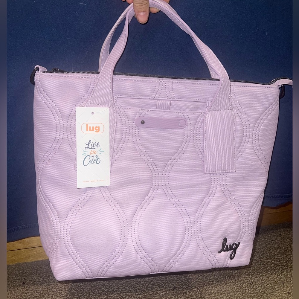 LUG Alto Matte VL Convertible Tote Bag - Sugarplum  IcePop NWT